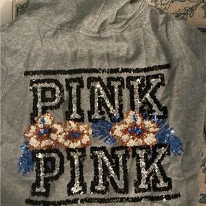 Victoria’s Secret PINK vintage Hibiscus Floral Hawaiian Hoodie